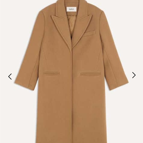 NWT ba$sh tan/ camel coat. - Picture 5 of 10